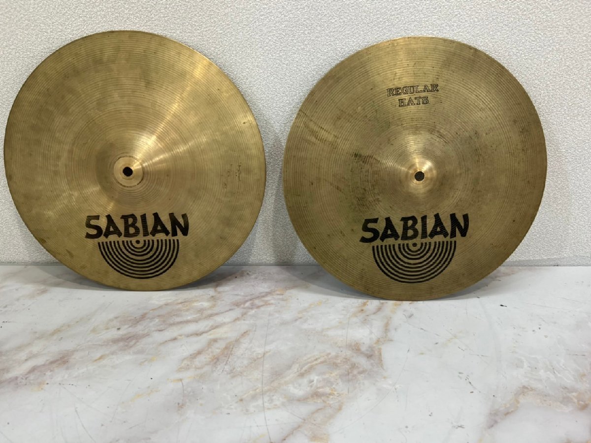 2170 品 楽器 シンバル Sabian Regular Hats 14インチ 2枚 ハイハットシンバル セイビアン Apply Bzu Edu Pk