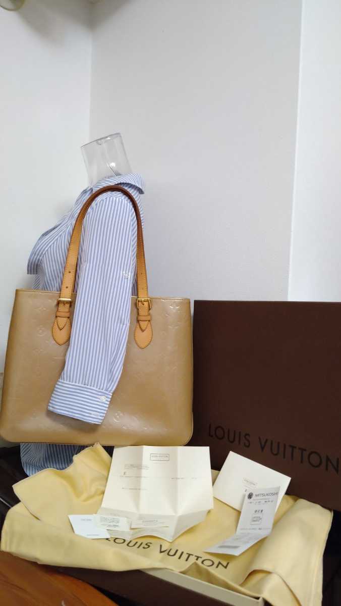 ヤフオク! - LOUIS VUITTON ヴェルニ ブレントウッド ルイ...