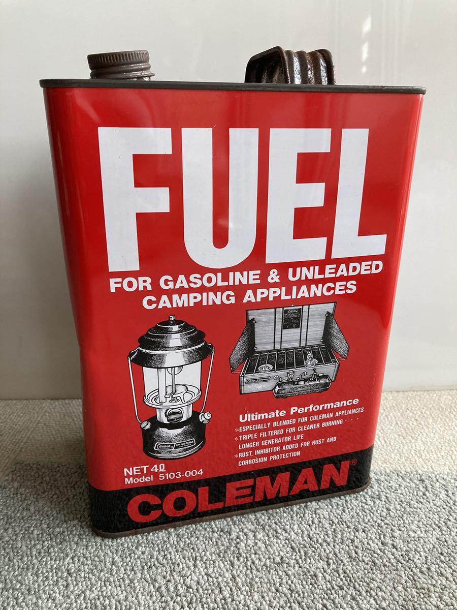 ヴィンテージ☆コールマンホワイトガソリン缶☆ Yahoo!オークション - Coleman コールマン ホワイトガソリン 空
