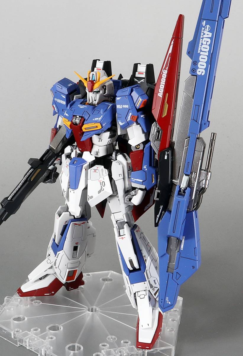 1/144 RG ゼータガンダム+ハイパー・メガ・ランチャー+飾り台 1/144 RG ゼータガンダム+ハイパー・メガ・ランチャー+飾り台