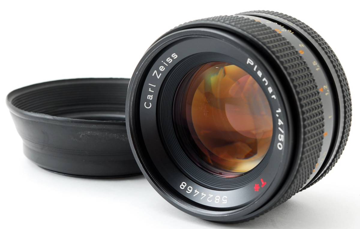 ☆極上美品☆ コンタックス CONTAX Carl Zeiss Planar プラナー 50mm