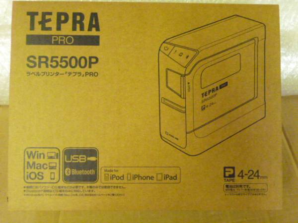 ☆新品 テプラ プロ SR5500P 6本テープセット 送料込