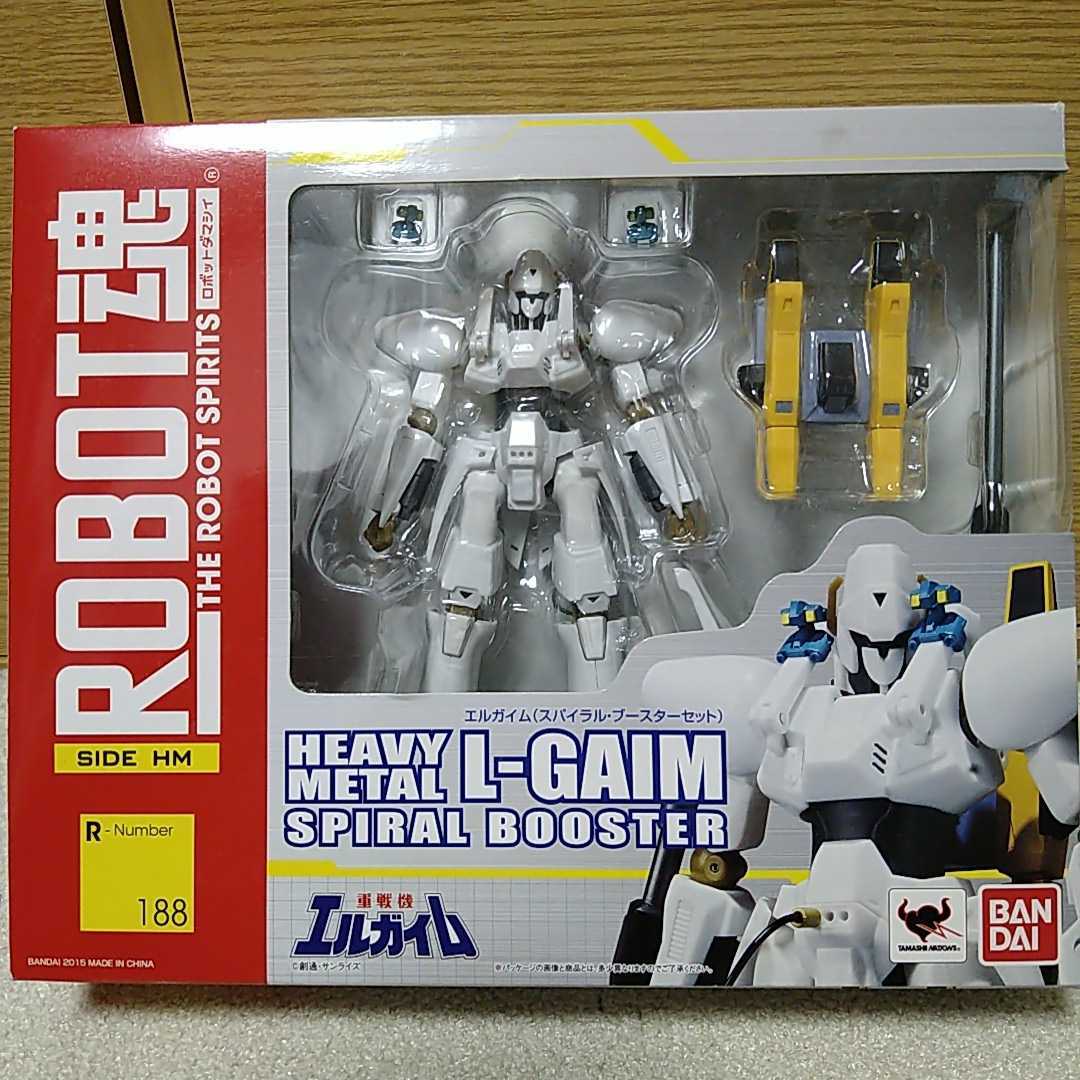 ROBOT魂 SIDE HM エルガイム スパイラル・ブースターセット　重戦機エルガイム ロボット魂 BANDAI バンダイ _画像1