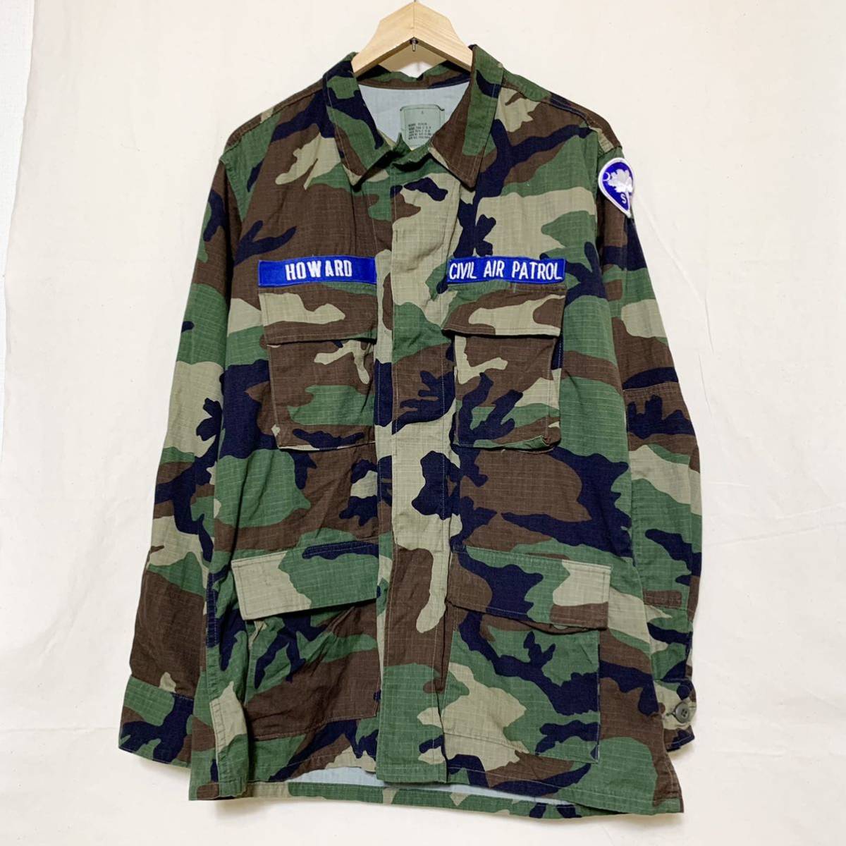 U.S.Mil.(USA)ビンテージBDUミリタリージャケット M-R | solargroup.com.br