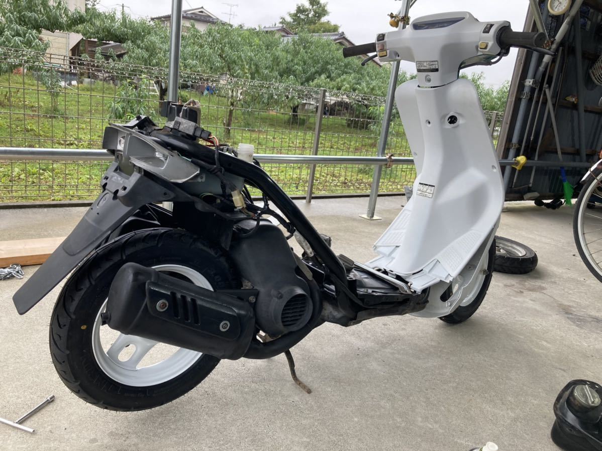 ホンダ ディオ ピュアメイフェアグリーン タイヤ新品 現状販売 ホンダ ディオ ピュアメイフェアグリーン タイヤ新品 現状販売