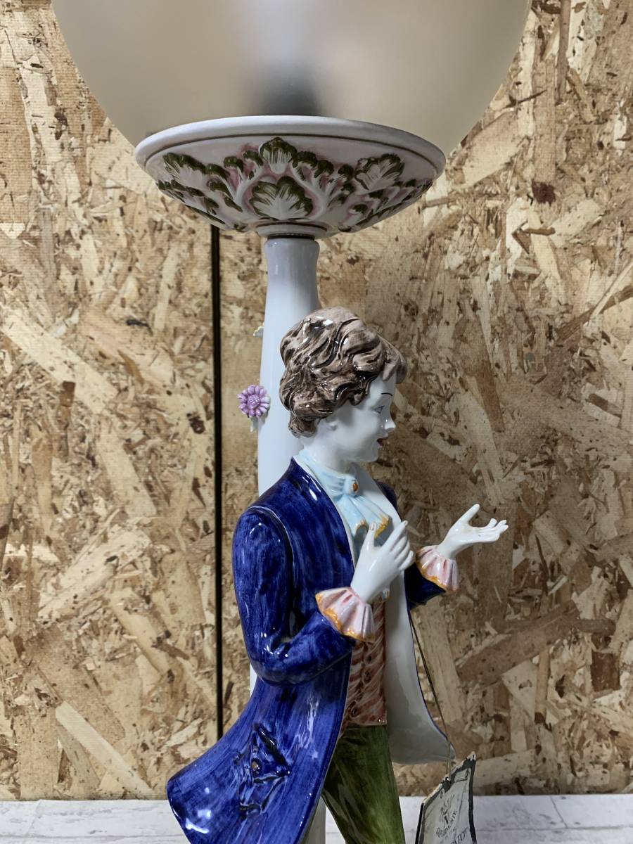GAPODIMONTE カポディモンテ 置物 オブジェ インテリア 人形 陶器