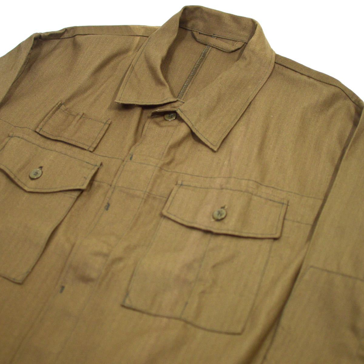 古着 オーバーサイズ チェコ軍 デッドストック フライフロント ワーク