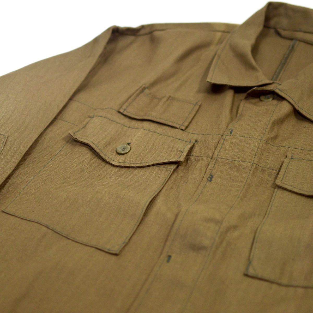 古着 オーバーサイズ チェコ軍 デッドストック フライフロント ワーク