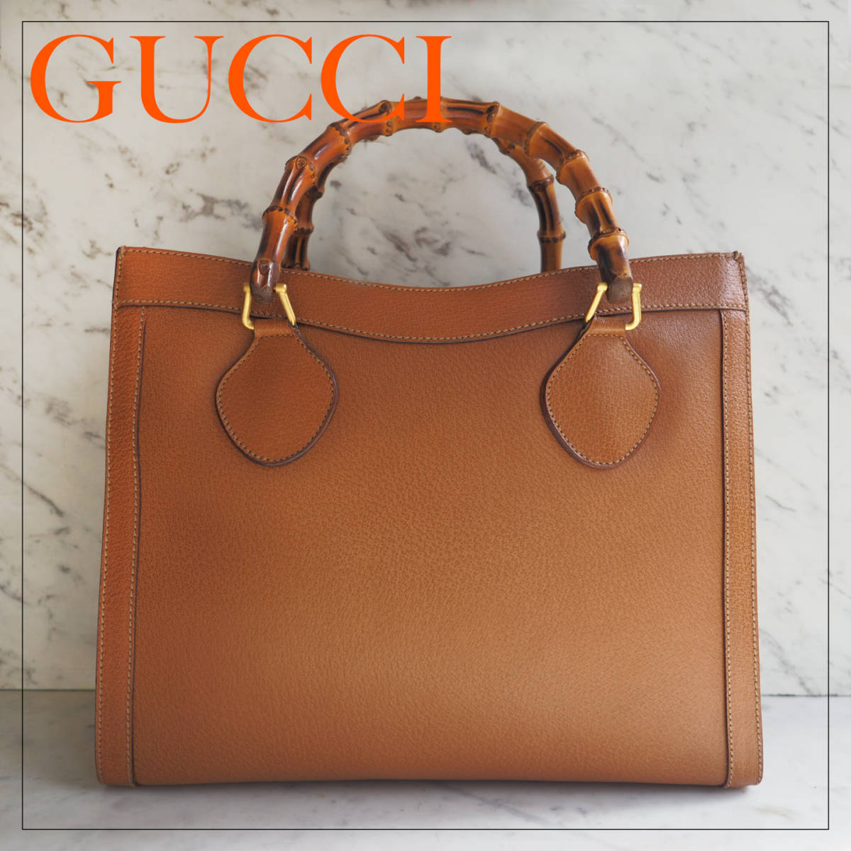 ♥最終お値下げ 美品 オールドグッチバンブートート 内側リペア済み GUCCI-