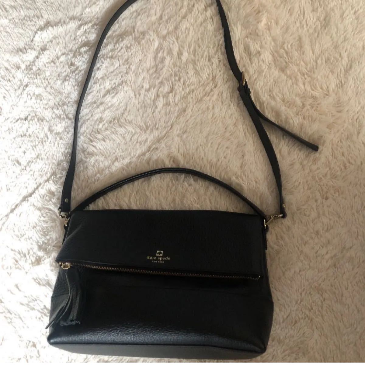 Kate spade 2wayショルダーバッグ タッセル付き ケイトスペード