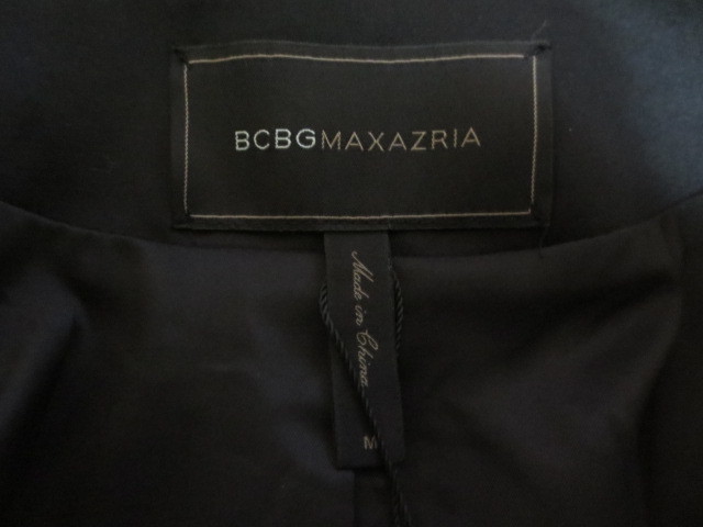 未使用品　ＢＣＢＧ　ＭＡＸＡＺＡＲＩＡ　ビーシービージーマックスアズリア　ノースリーブ変型タキシードジャケット　黒　Ｍ_画像7