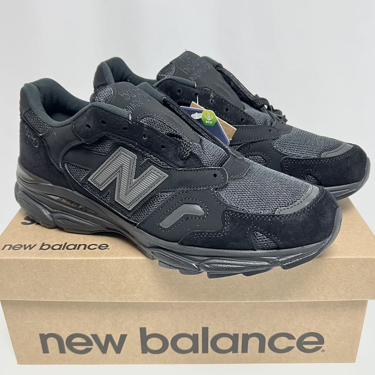 27cm 新品 ニューバランス M920 BLK 黒 ブラック イギリス製 NEW BALANCE 英国製 MADE IN ENGLAND Made  in UK 920 M920BLK オールブラック