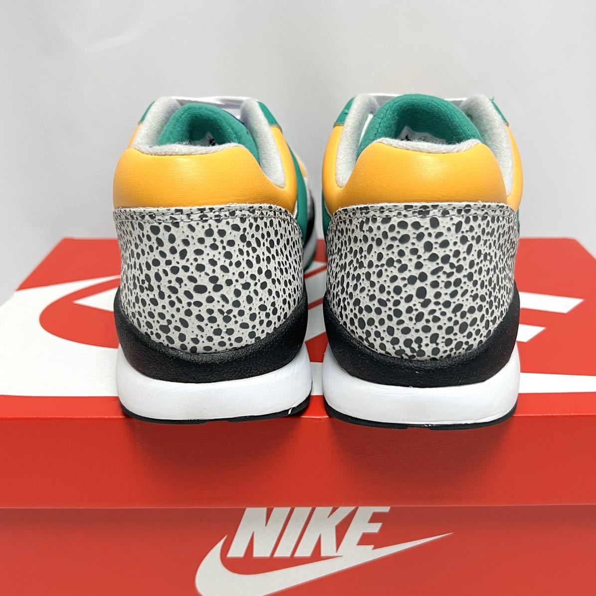 26.5cm 新品 NIKE エア サファリ ナイキ AIR SAFARI エメラルド グリーン オレンジ 黒 エアサファリ 海外 スニーカー US8.5 レア ACG