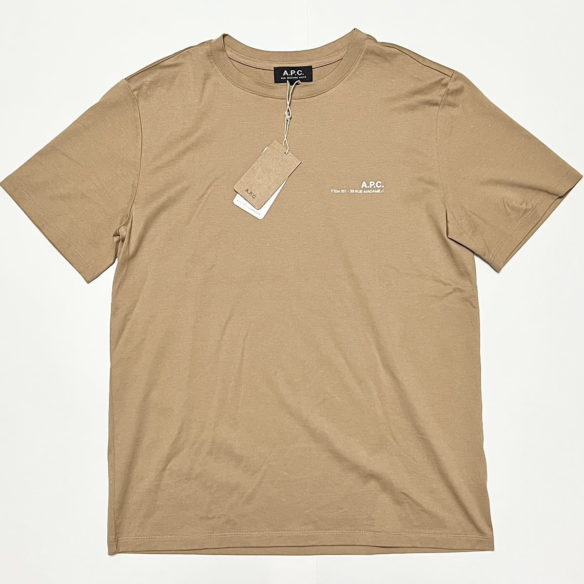 ☆大感謝セール】 ベージュ Tシャツ Item アーペーセー A.P.C. 日本製