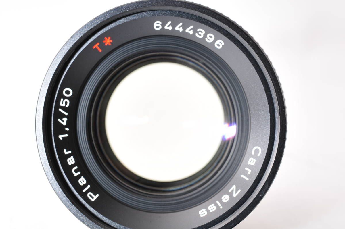 美品】Contax Carl Zeiss Planar T* 50mm f1.4 AEJ Lens CY Mount #37