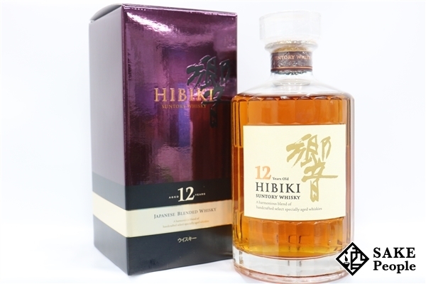 ◇注目! サントリー ウイスキー 響 12年 700ml 43% 箱付き