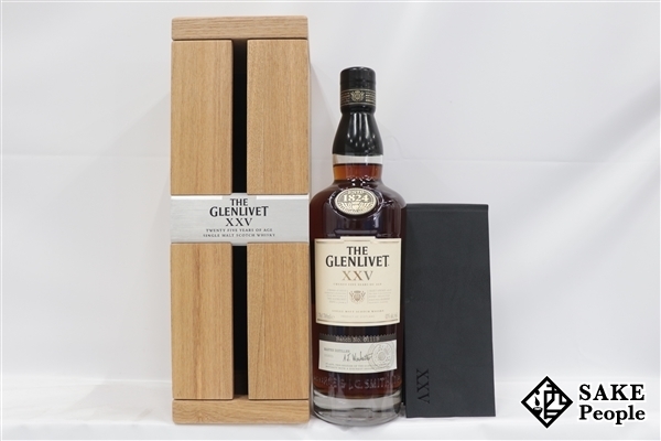 ◇注目! ザ・グレンリベット XXV 25年 700ml 43% 箱 冊子付き スコッチ
