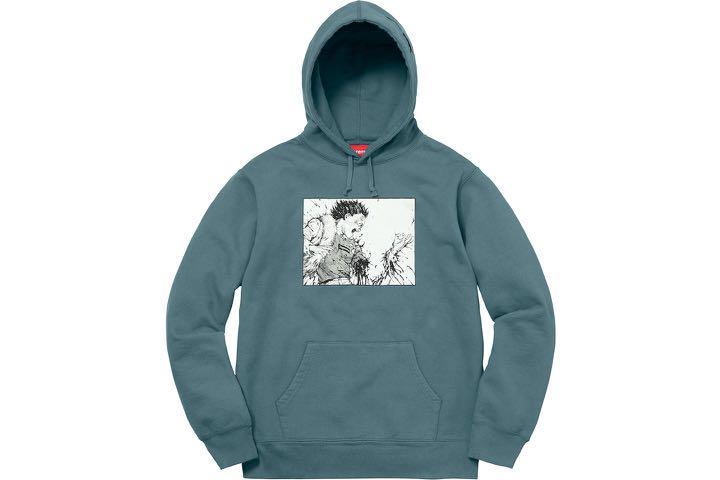 希少 Supreme 17AW AKIRA シュプリーム アキラ パーカー L