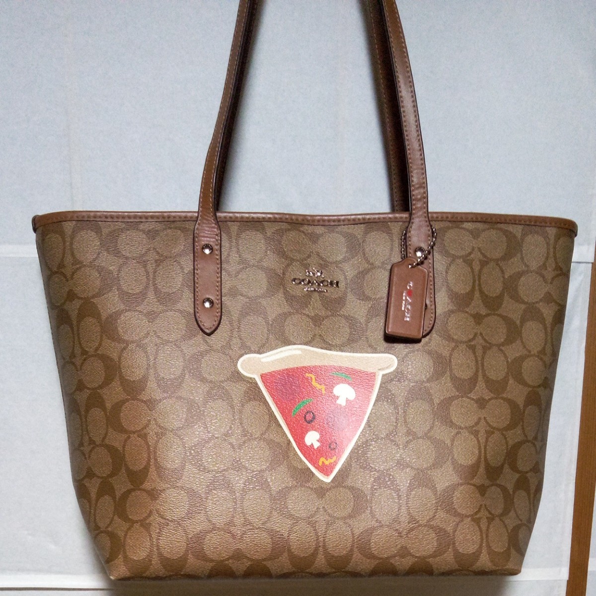 お得】 美品 Coach トートバッグ ブラウン D1847-58849 tdh