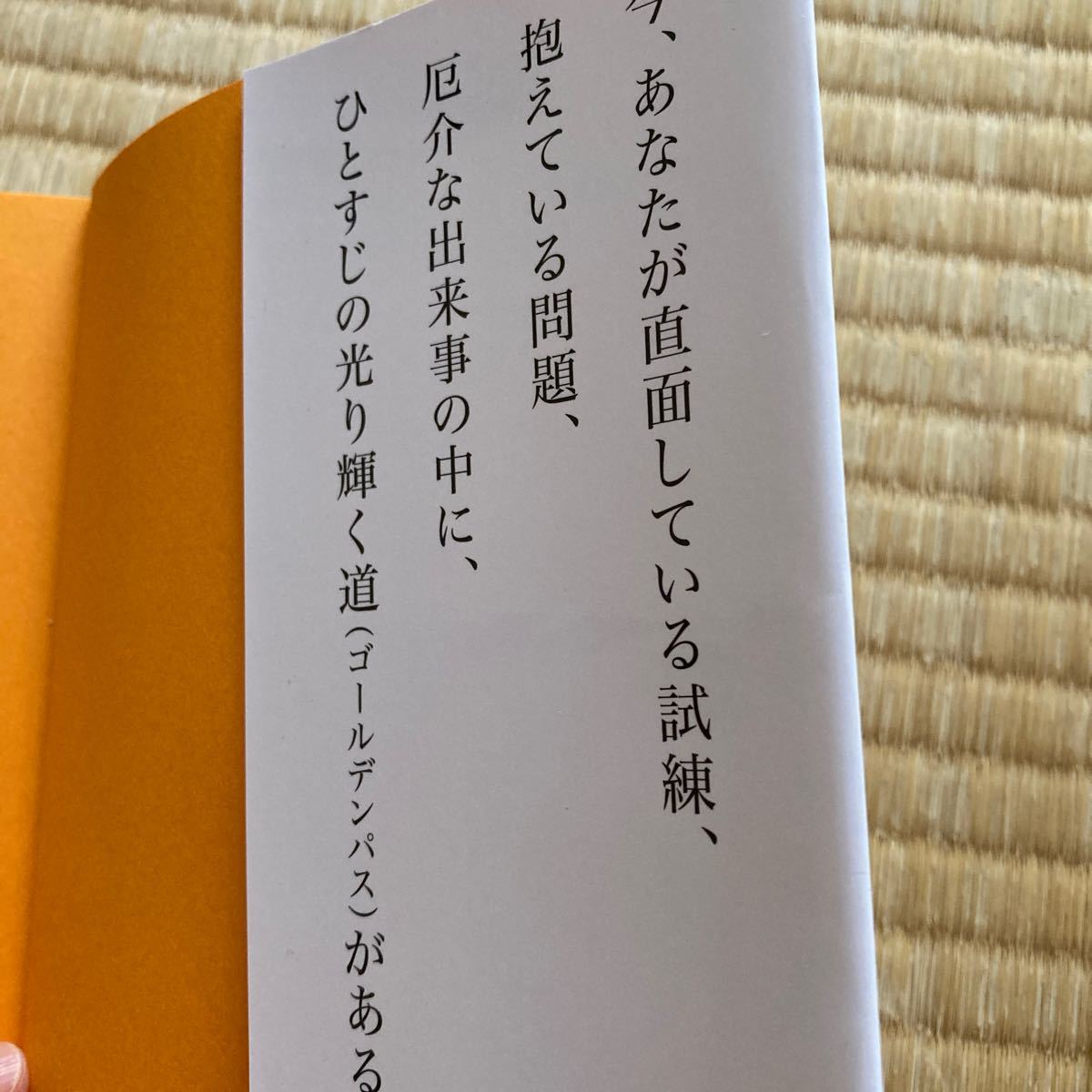 ゴールデンパス　絶対絶命の中に開かれる奇跡の道　高橋佳子