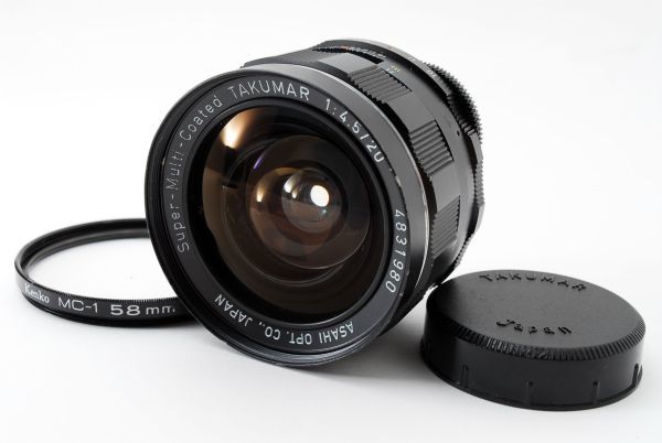 PENTAX ペンタックス SMC Takumar 20mm F4.5 M42 タクマー 1305