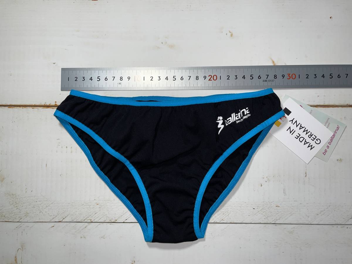 【即決】ballarina ボーラリーナ 女性用 ビーチバレー ビキニ ショーツ 水着 ブルマ black-scuba blue 海外S_画像4