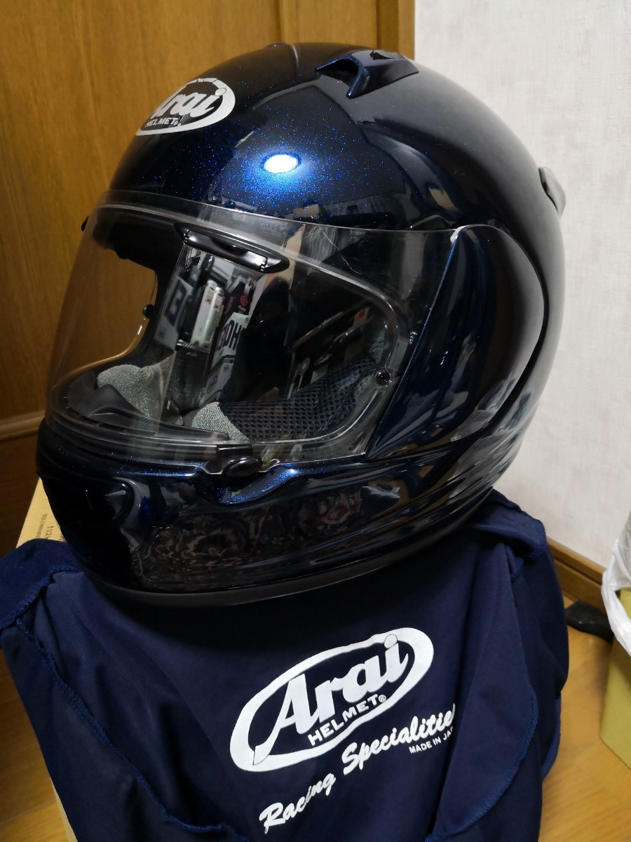 最新作 Arai QUANTUM-J 59.60cm RR4 Mサイズ(57.58cm)スモーク