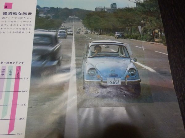 スバル　スバル450　本カタログ　1960年　当時物　難有ジャンク　+　復刻版360カスタムカタログ_画像3