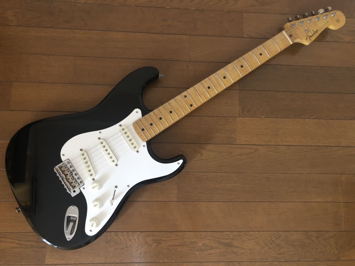 [GT]Fender Japan ST 57-65AS BLK エリック・クラプトンを意識したストラトキャスター フェンダー・ジャパン40周年記念モデル 限定生産品!