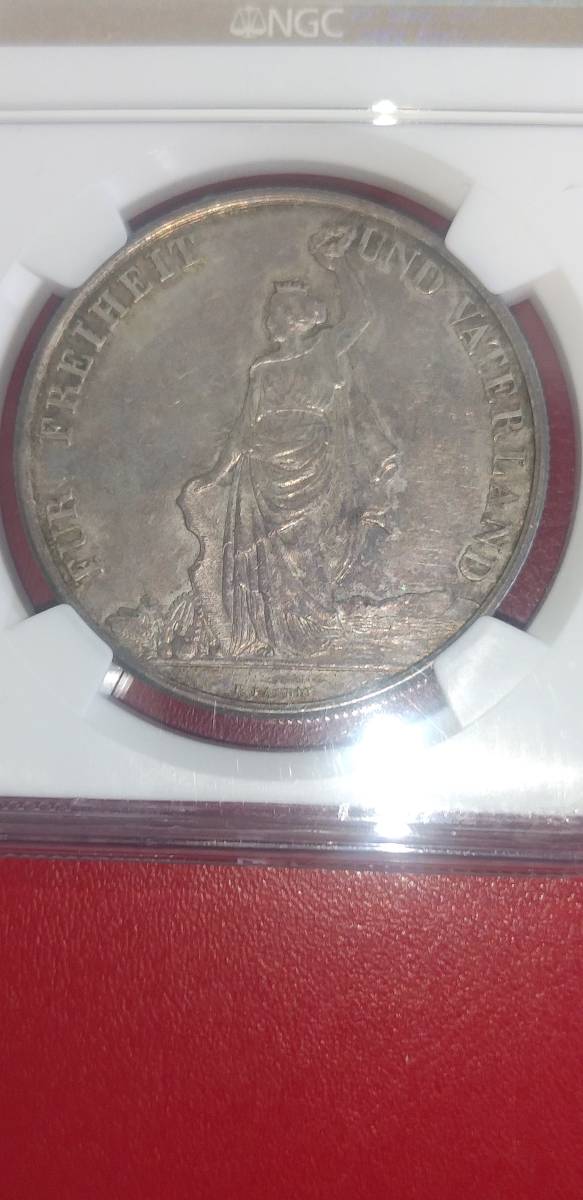スイス射撃祭 1872年 チューリッヒ NGC AU55 発行枚数10000枚 | loop.ooo