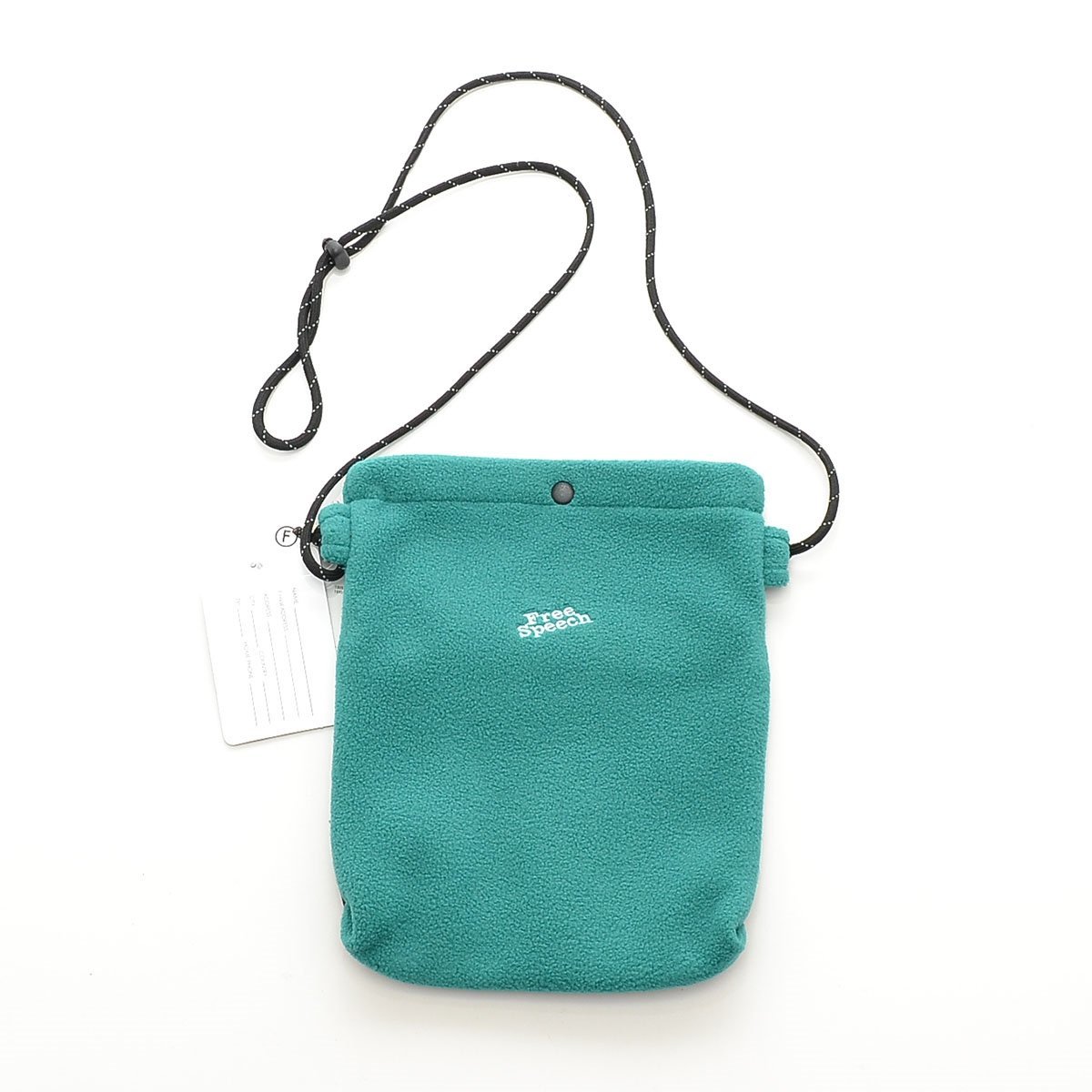 ^394009 unused goods coenko-ensakoshu pochette Mini shoulder bag Free Speech fleece green 