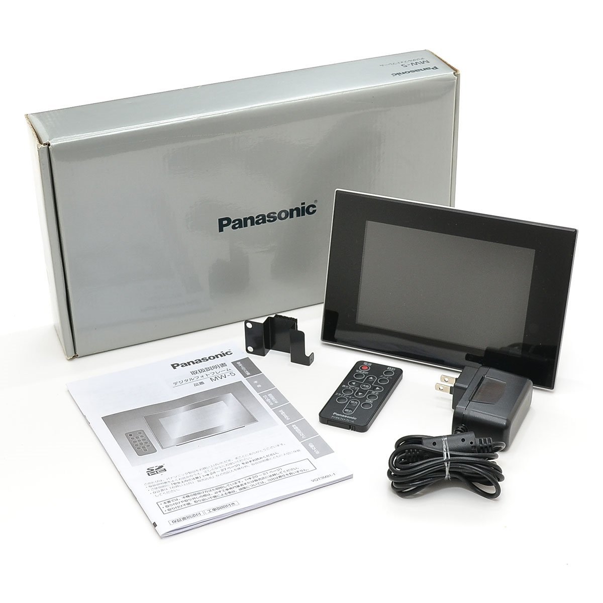 国内正規品】 デジタルフォトフレーム Panasonic MW-S300-K パナソニック デジタルフォトフレーム 7型液晶画面 2GB ブラック MW-S300-K