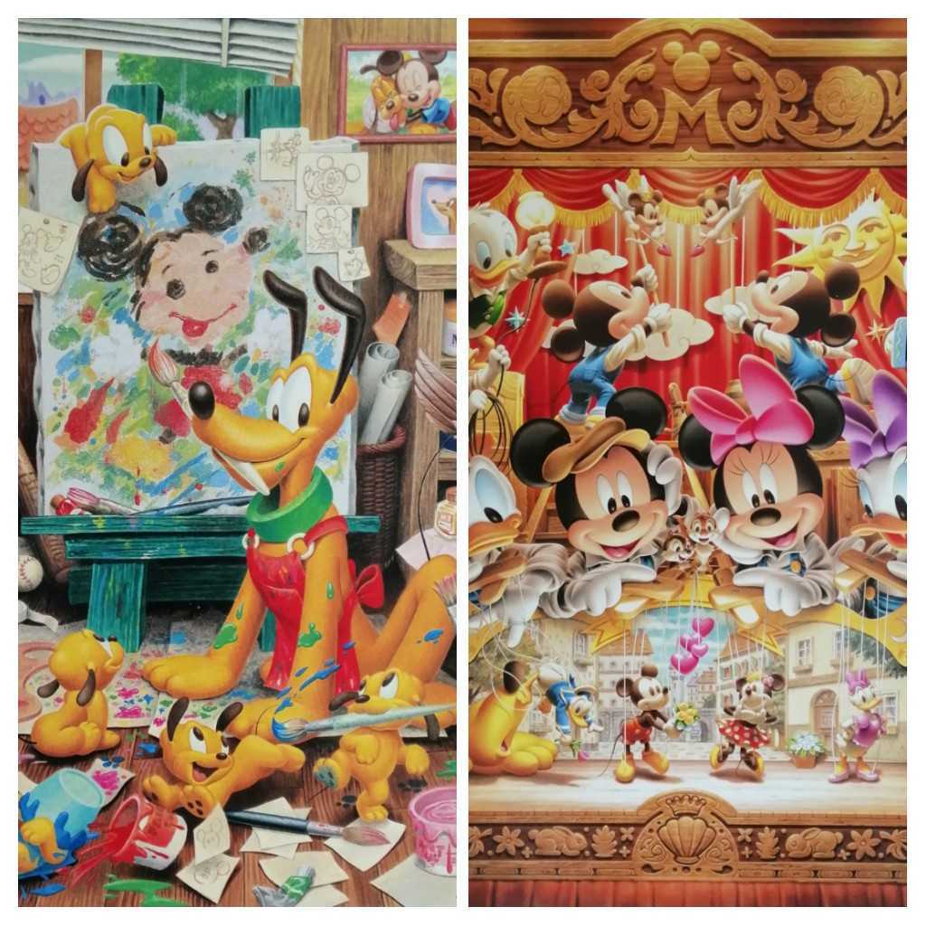 希少品 ジグソーパズル ディズニー2点セット
