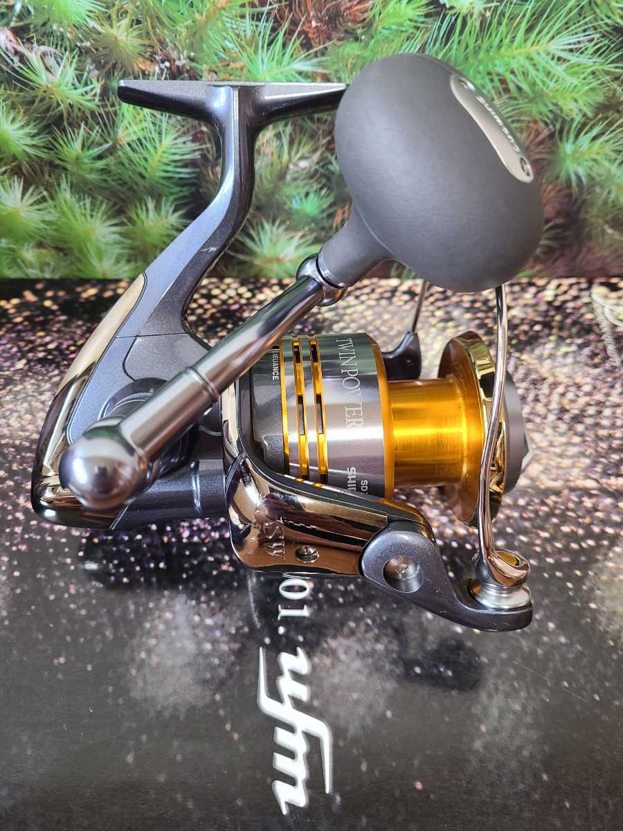 シマノ 09ツインパワー SW8000HG TWINPOWER 美品 ショアジギング