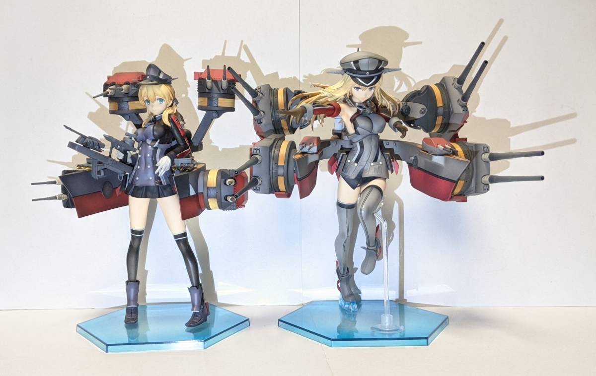 艦これ 2体セット Bismarck(ビスマルク)改 Prinz Eugen 艦これ 2体セット Bismarck(ビスマルク)改 Prinz Eugen