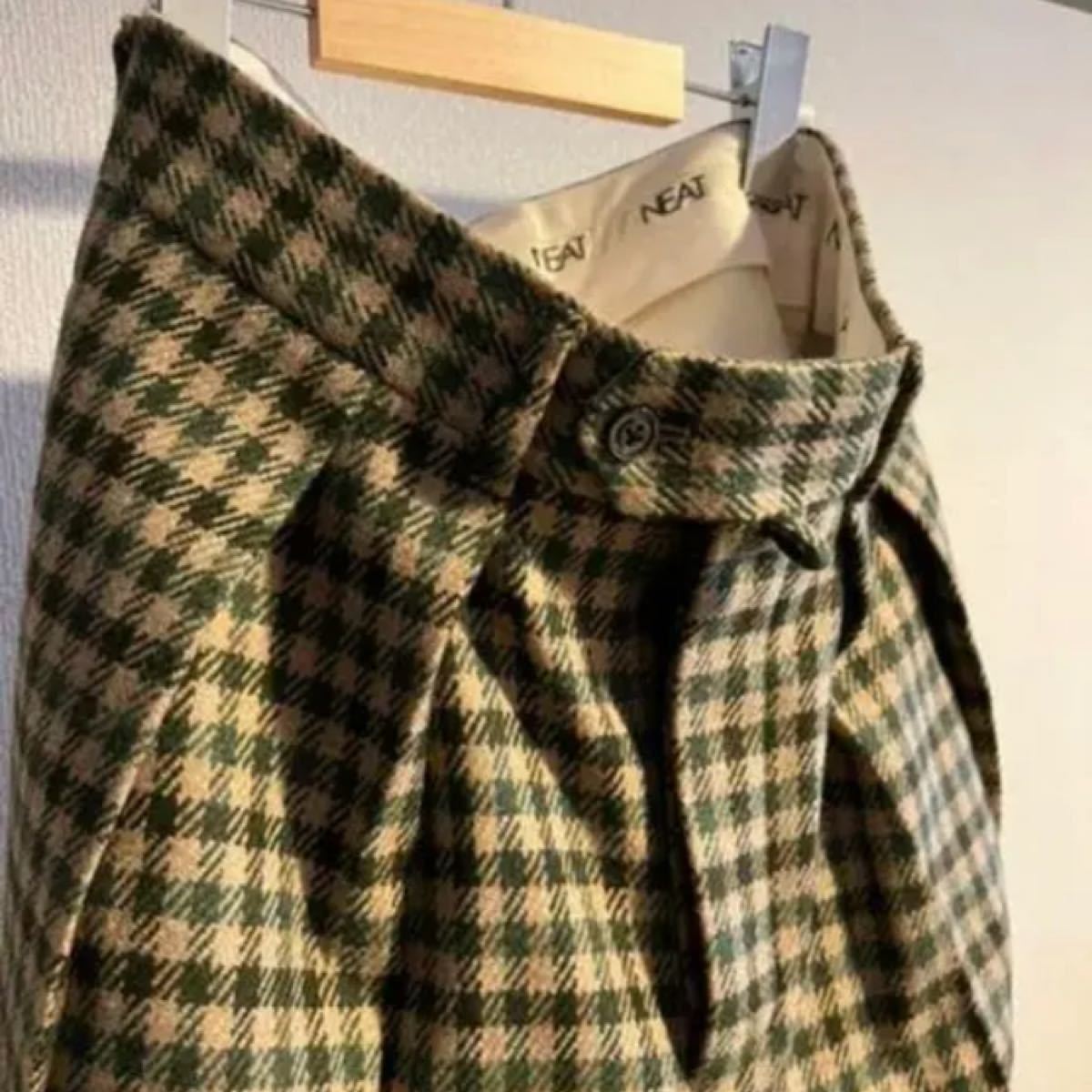 NEAT FOX BROTHERS 千鳥柄 スラックス ワイド 50|Yahoo!フリマ NEAT FOX BROTHERS 千鳥柄 スラックス ワイド 50|Yahoo!フリマ
