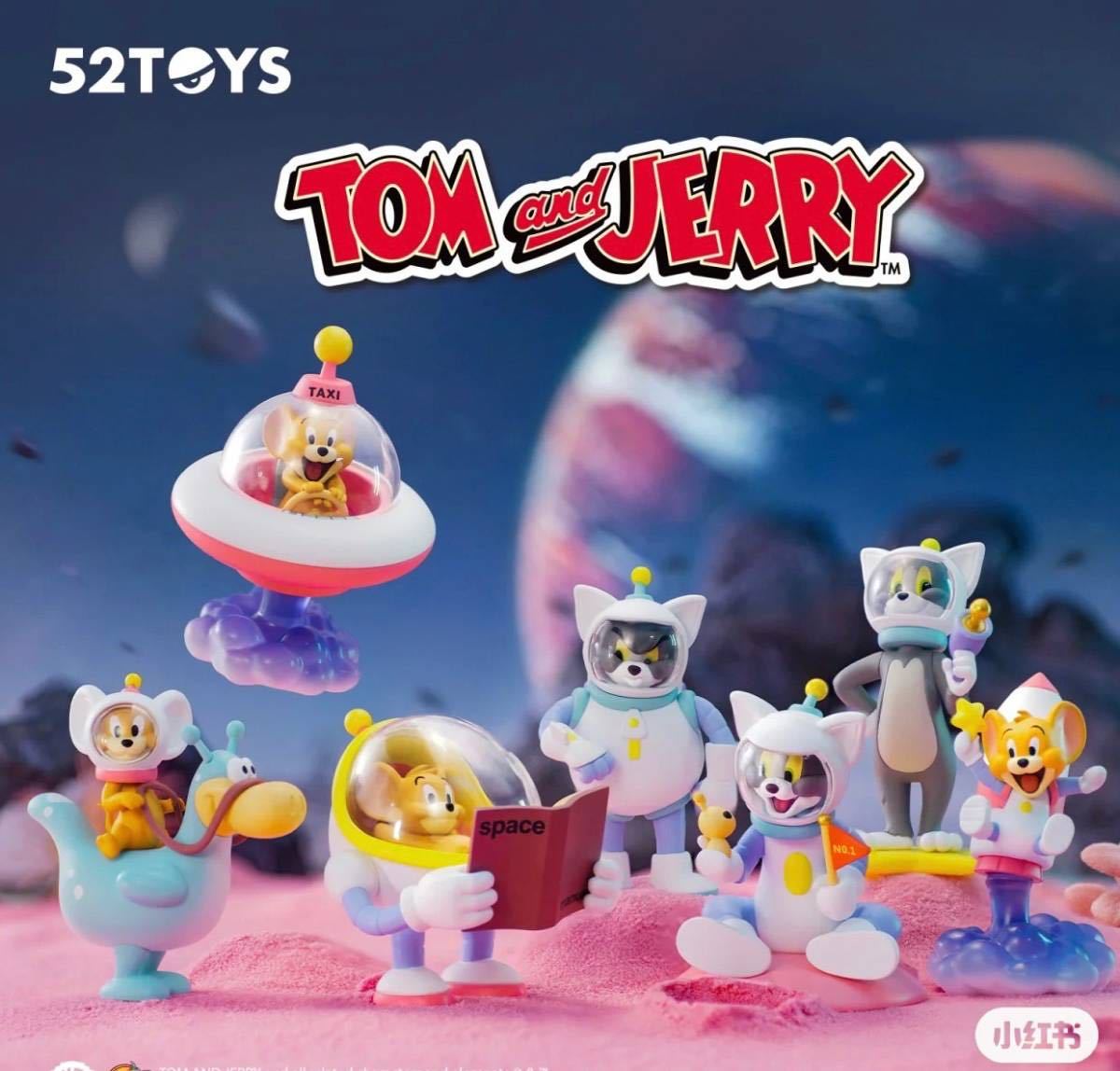【人気No.1】 52TOYS TOM&JERRY トムとジェリー　宇宙人シリーズ　6個入りアソートボックス トム&ジェリー