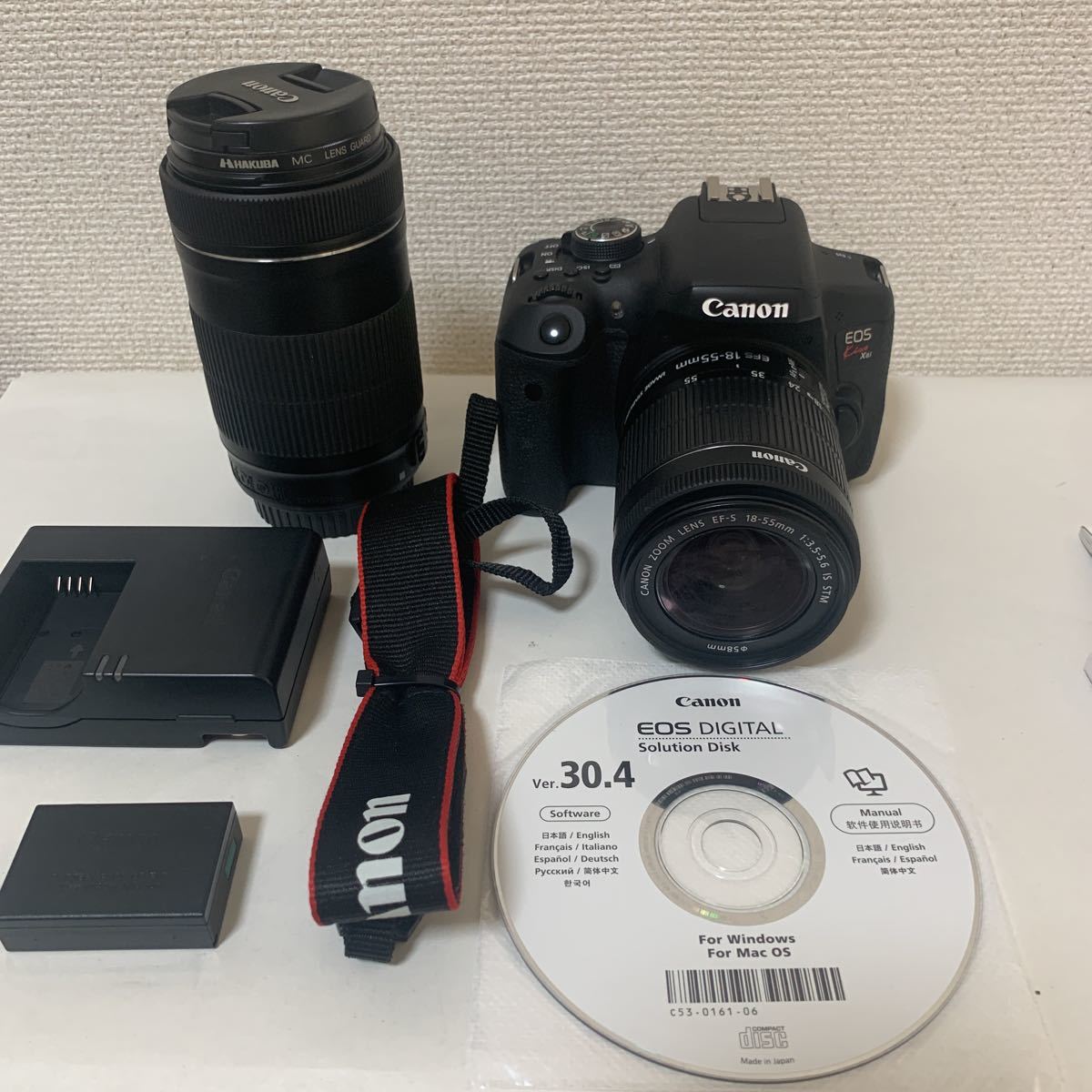 Canon キヤノン デジタル一眼レフカメラ EOS Kiss X8i ダブルズーム