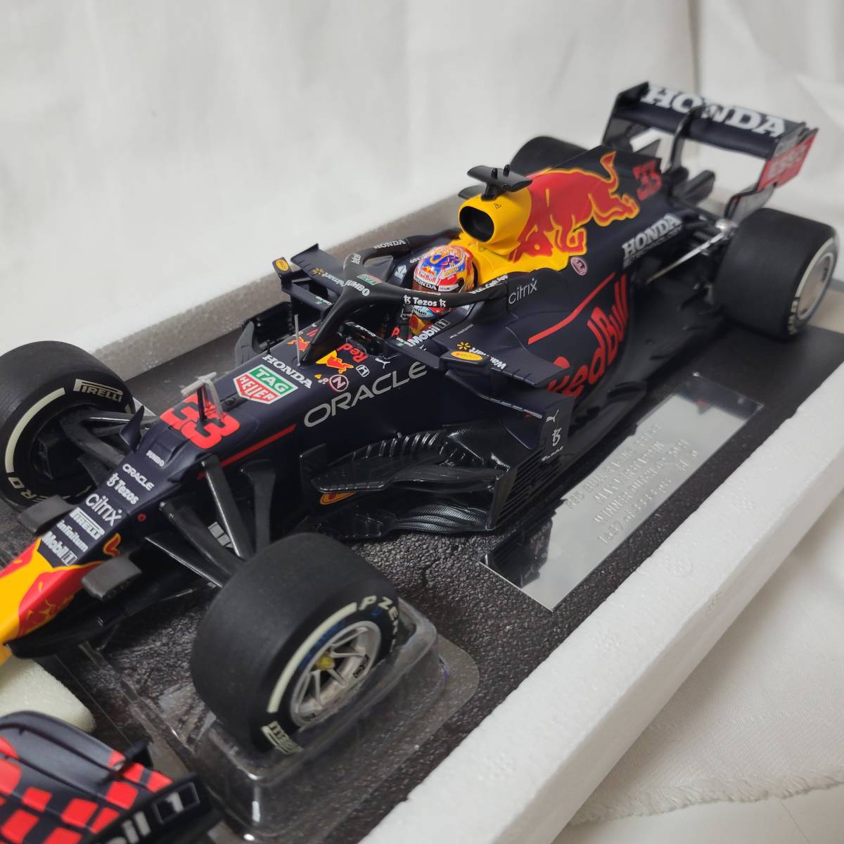 MVショップ特注 1/18 レッドブルRB16B オランダGP フェルスタッペン-