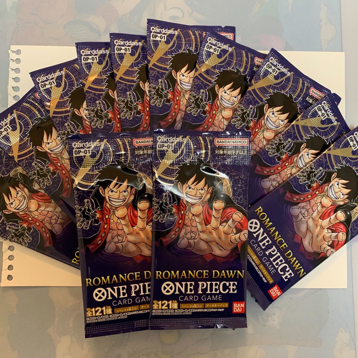 ONE PIECE カードゲーム ROMANCE DAWN 未開封 ワンピース box パック
