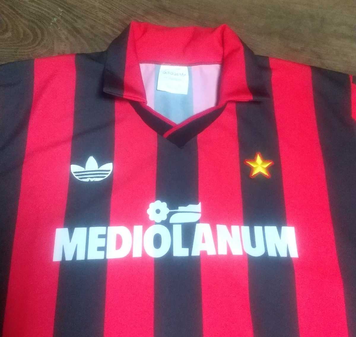 Переговоры по снижению цен 1990-91-92 AC Milan Adidas, сделанный в Италии/90 1991 1991 1991 голенинг-голландский трио ван Бастен Гуллит Фанбастен Фрит Y2K
