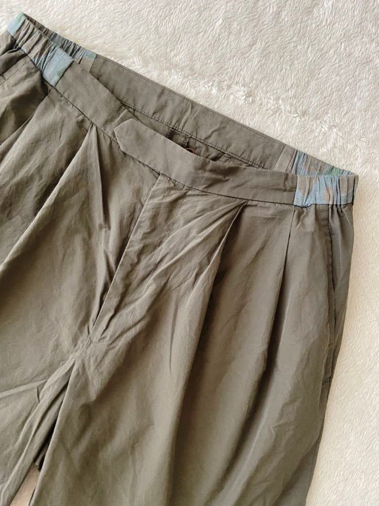 kolor size2 short pants color gray khaki shorts 2016ss
