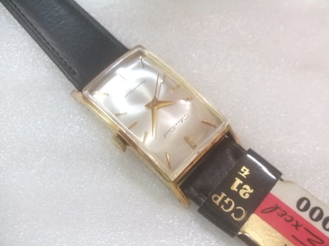 デッドストック未使用新品60sボーイズサイズシチズン手巻エクセル腕時計動品　U789_画像5