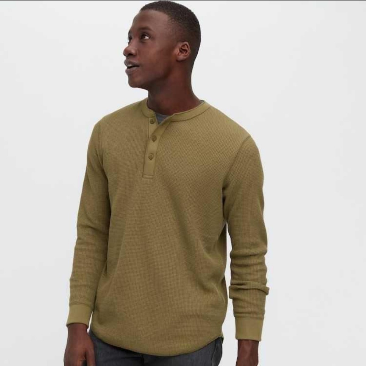 未開封 UNIQLO ユニクロ ワッフルヘンリーネックT(長袖)XL 未開封 UNIQLO ユニクロ ワッフルヘンリーネックT(長袖)XL