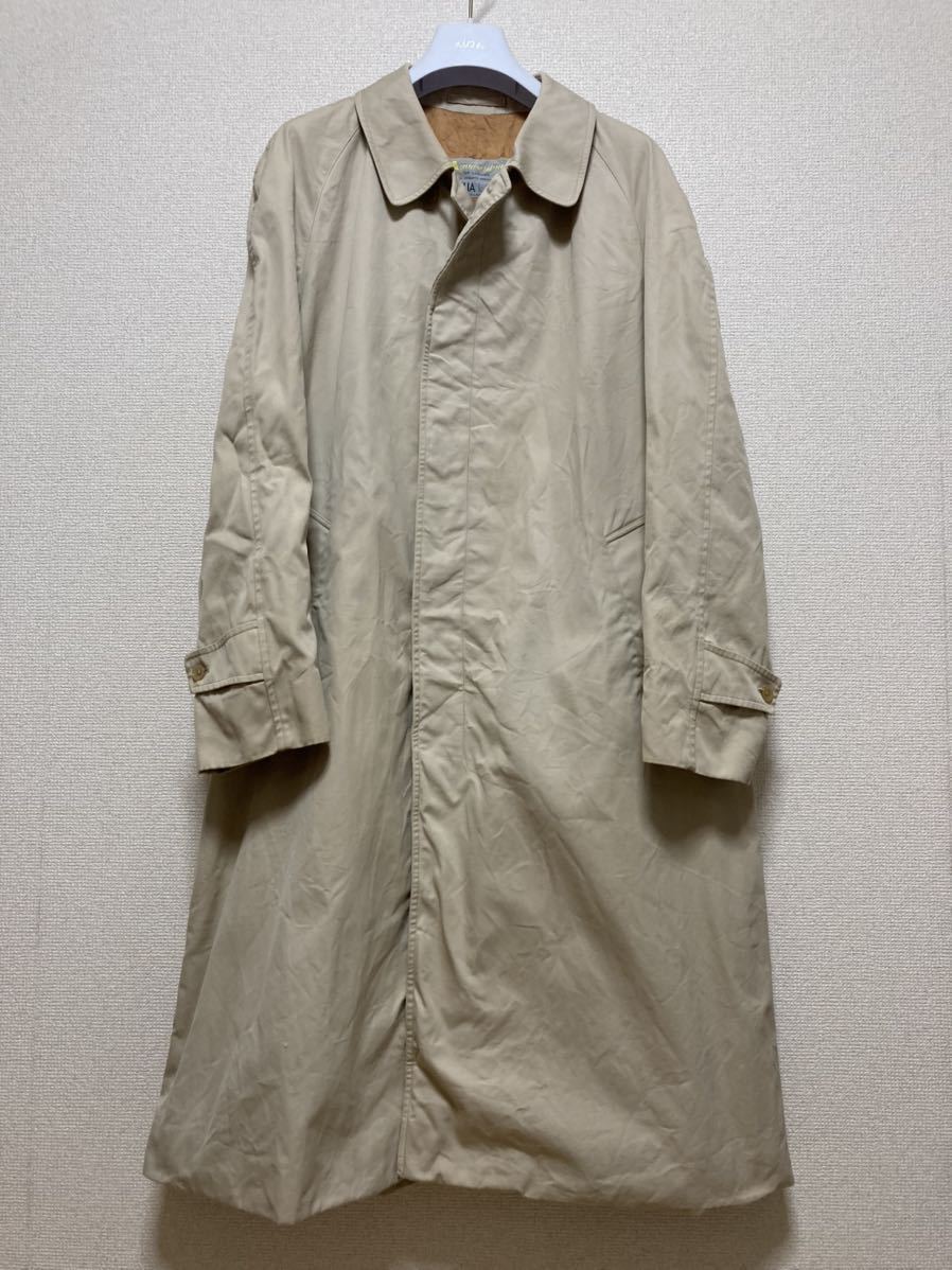 80's 90'sヨーロッパヴィンテージ Aquascutum NEGLIA le diable アクアスキュータム ステンカラーコート イングランド製 Aqua 5