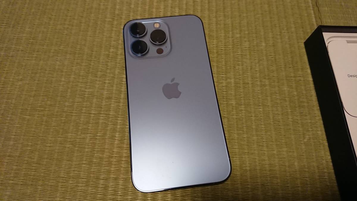 △▽Apple iPhone 13 Pro 128GB シエラブルー 美品△▽ △▽Apple iPhone 13 Pro 128GB シエラブルー 美品△▽