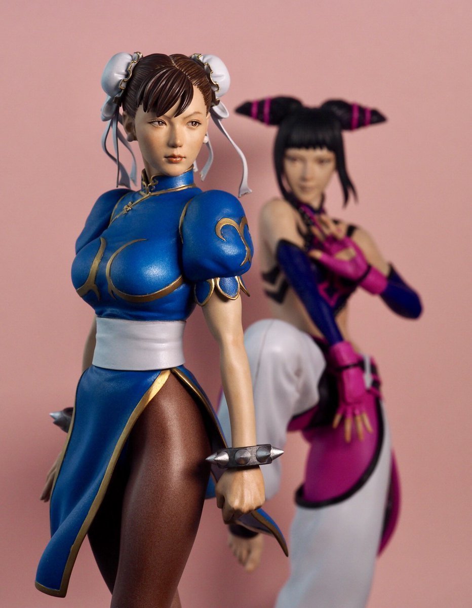 春麗 チュンリー チャイナ服 ストファイ ストリートファイター 1/8