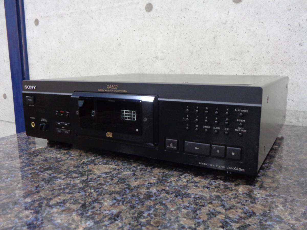 美品】SONY CDプレーヤー CDP-XA5ES ソニー - coastalcareeracademy.com