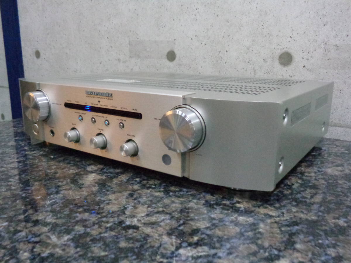 【美品】marantz プリメインアンプ PM-6005 マランツ_全体的にキレイな印象の美品です