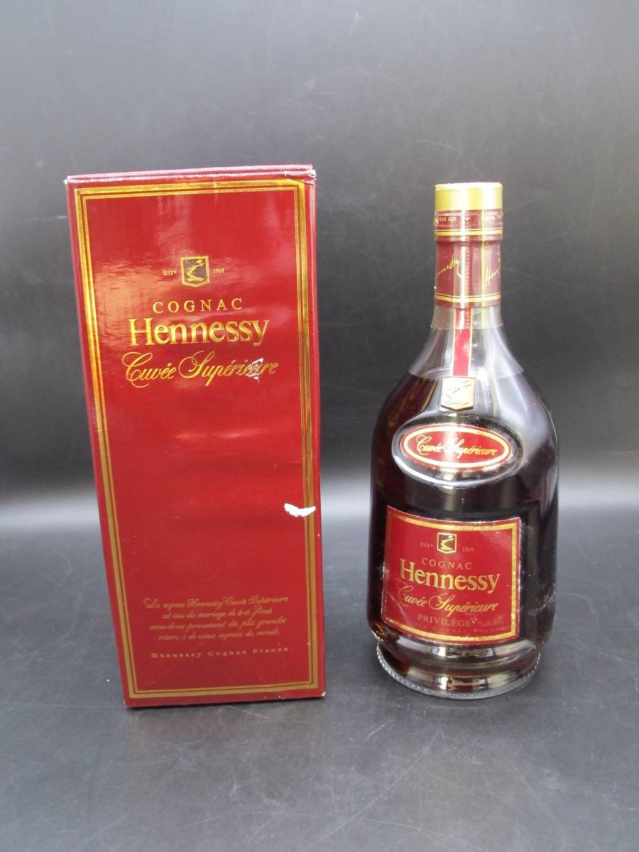 Hennessy ヘネシー Cuvee Superieure キュベ スペリオール コニャック 700ml 40%【未開封品】ブランデー 古酒 -  associcana.com.br